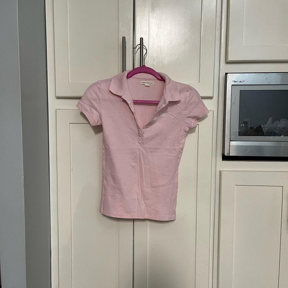 Women pink shirt